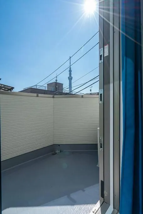 Villa 押上-晴空塔-イ浅草寺商圈、隅田川附近/豪华家庭套房/机场直达/New一户建/可接送地铁站 Tokyo